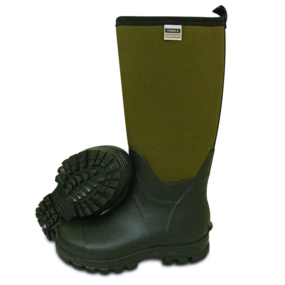Town & Country Bainton Green Pvc Boots - Image 4