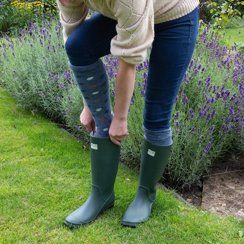 Town & Country ECO-Essential Wellington Boots Green - Image 2