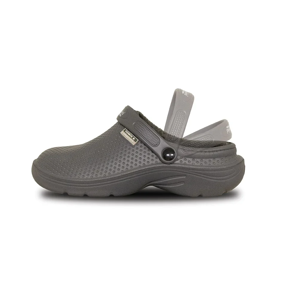 Town & Country Fleecy Cloggies® Charcoal - Image 2