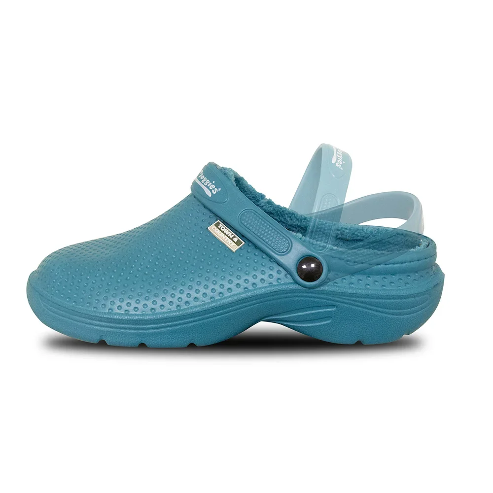 Town & Country Fleecy Cloggies® Teal - Image 2
