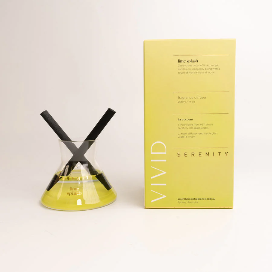 Vivid Serenity Lime Splash 200ml Diffuser - Image 2