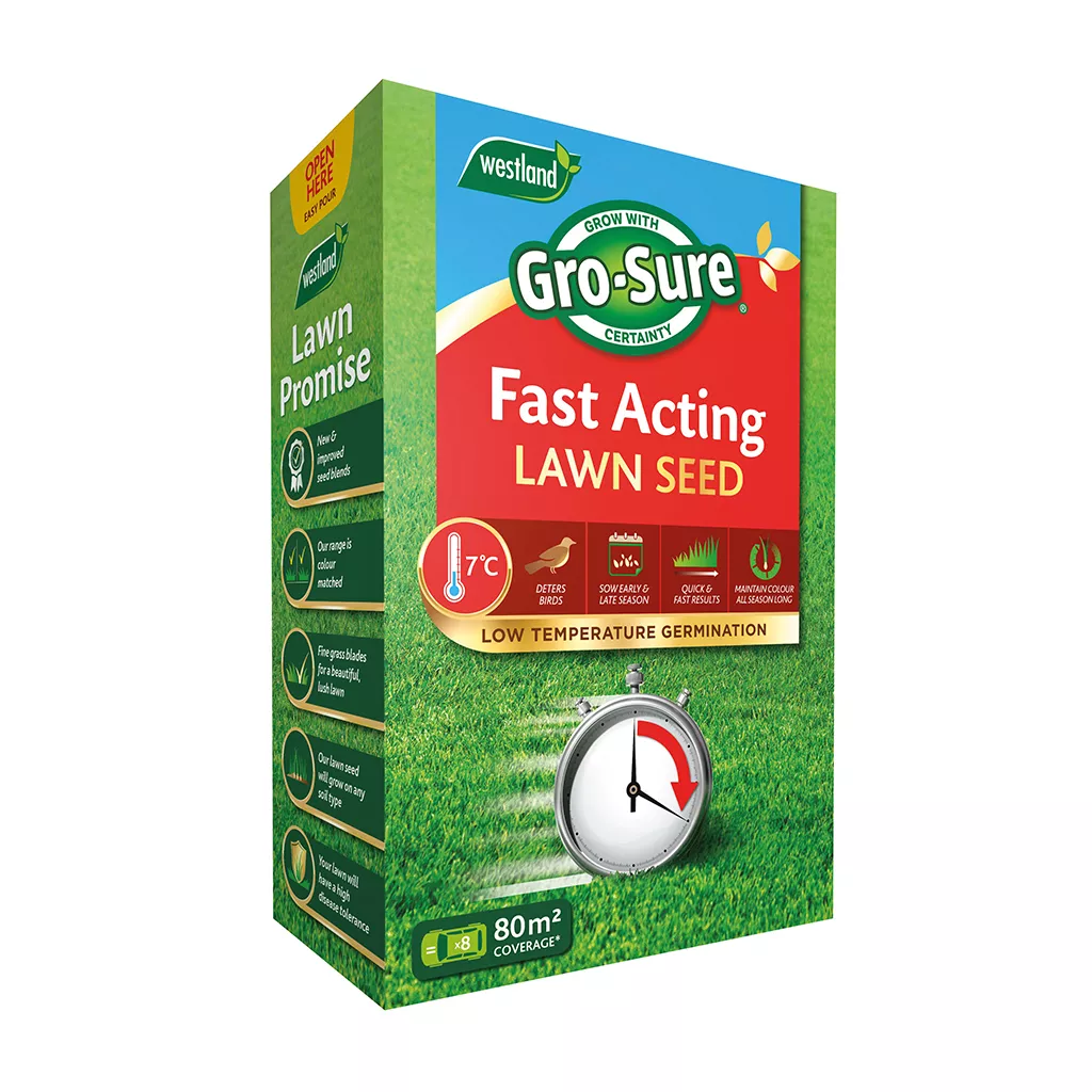 Gro-Sure Fast Acting Lawn Seed 30m2 + 20% EXTRA FREE - Image 3