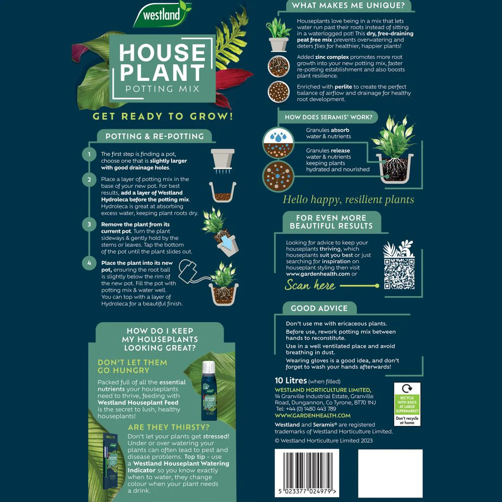 Westland Houseplant Potting Mix 4L - Image 5