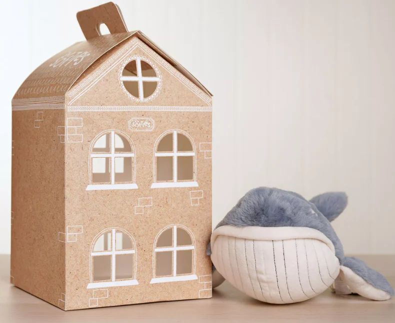 Softies Wilfred The Plush Dark Blue Whale 28cm - Image 3