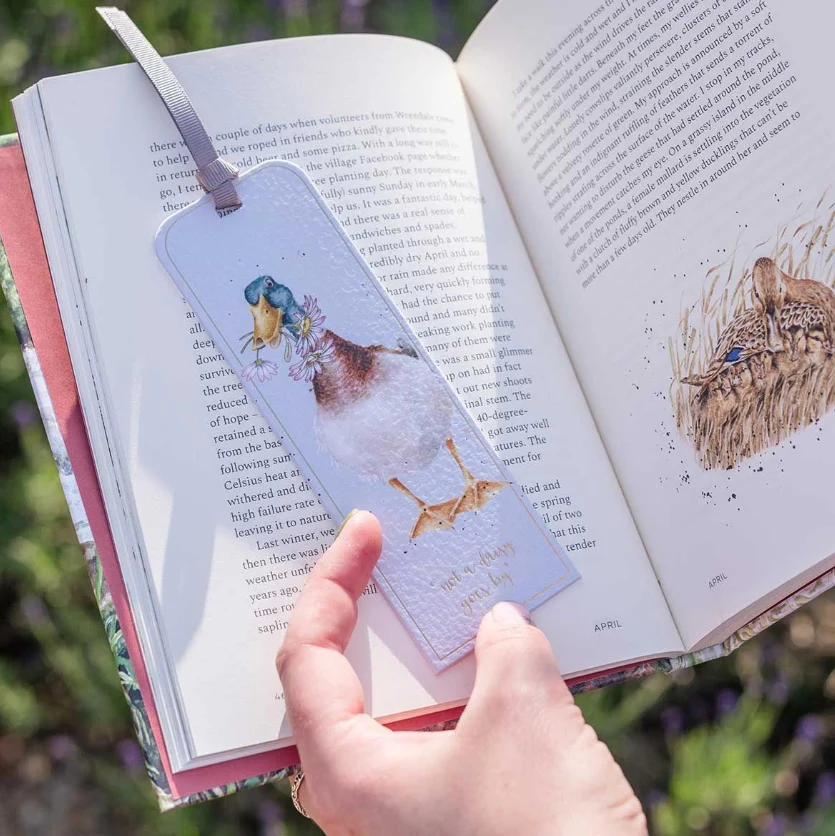 Wrendale 'Not a Daisy goes By' Duck Bookmark - Image 2