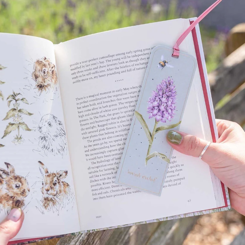 Wrendale 'The Marsh Orchid' Bee Bookmark - Image 2