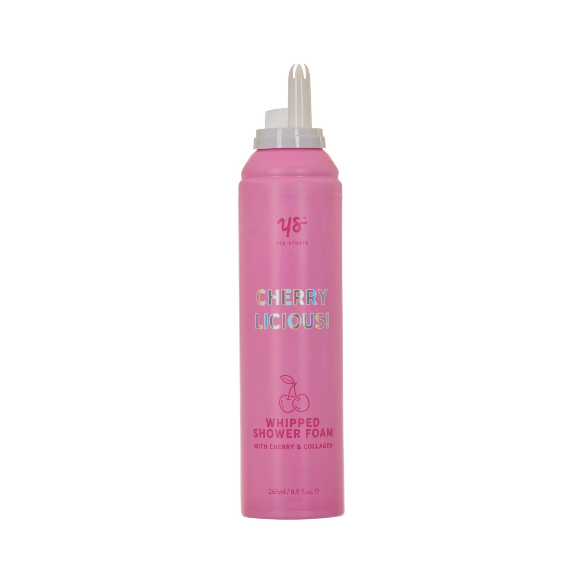 Yes Studio Whipped Shower Foam Cherry + Collagen 265ml - Image 2